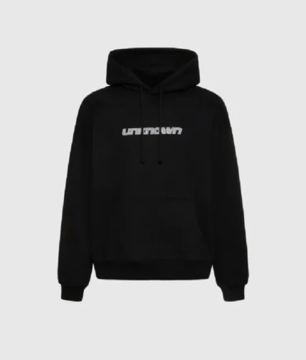 Unknown Iced Out Style Dagger Hoodie Black